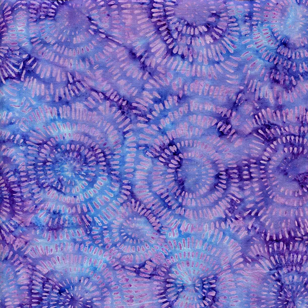 '25 AMNSH - Island Batik Dandelion - Wisteria BE22-A1